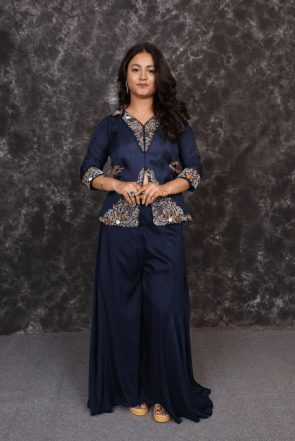 Navy Designer Cord Set