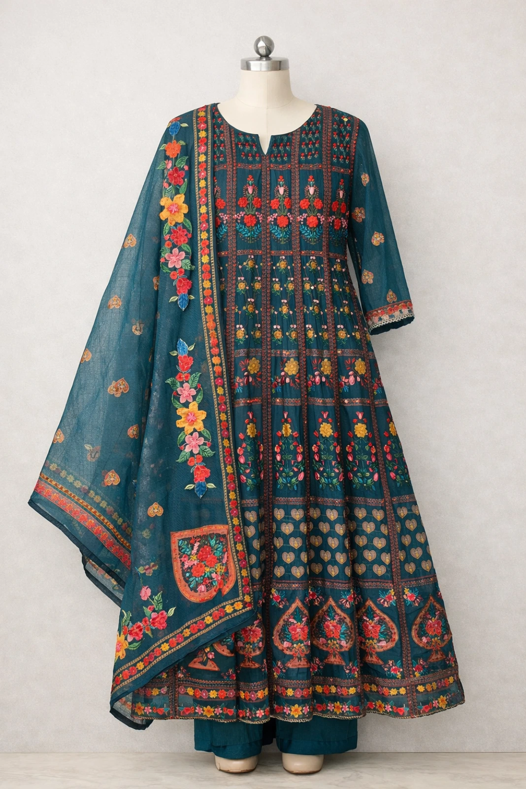 Elegant Anarkali suit