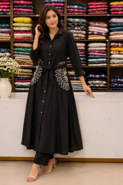 Black Midi Dress