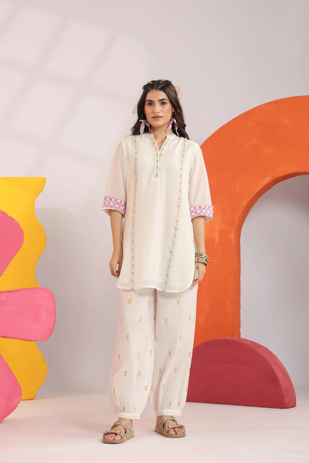 Short Kurti Farsi salwar 6