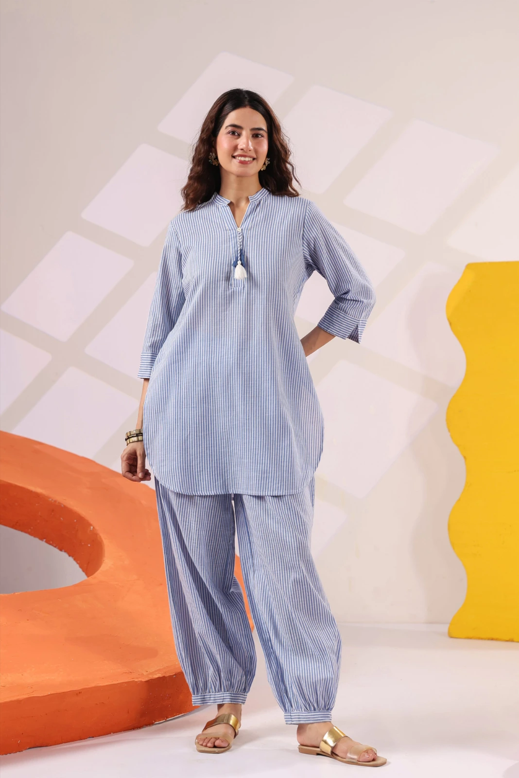 Short Kurti with Farsi Salwar3