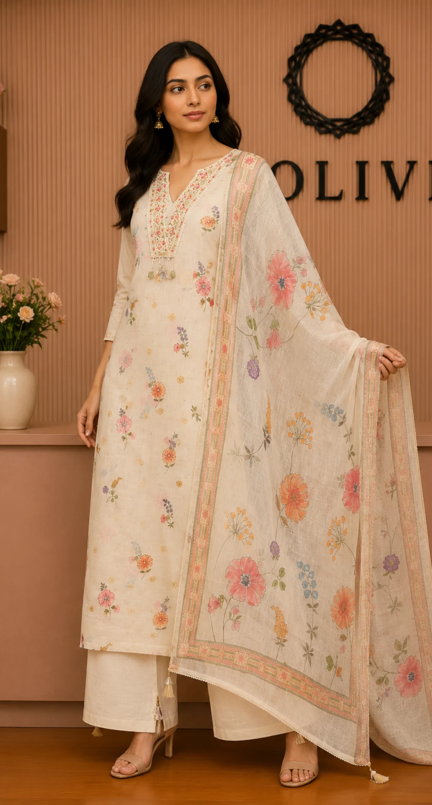 Multi-Colour Unstitched Suit Fabric